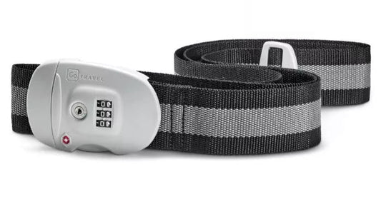 Combi Luggage Strap TSA (Black) - RUTHERFORD & Co
