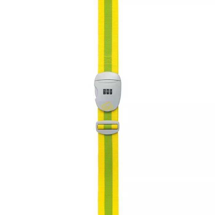 Combi Luggage Strap (Yellow/Green) - RUTHERFORD & Co