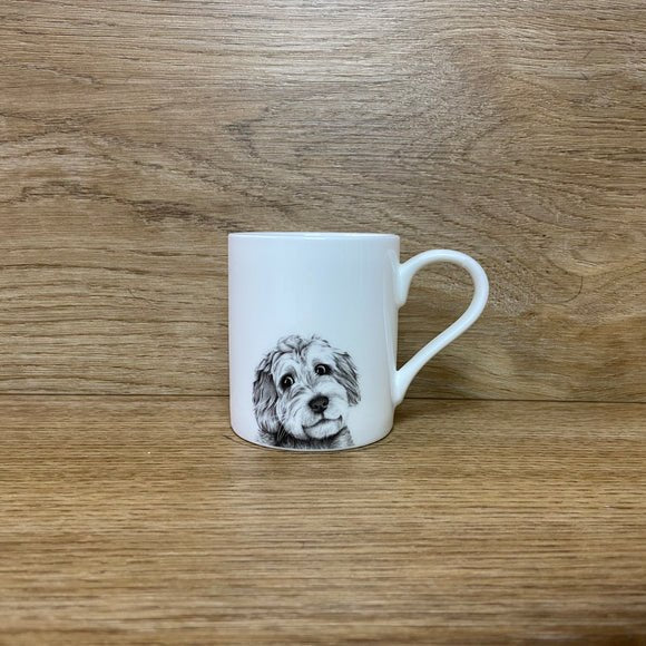 Cooper Cockapoo Fine Bone China Kids Mug - RUTHERFORD & Co