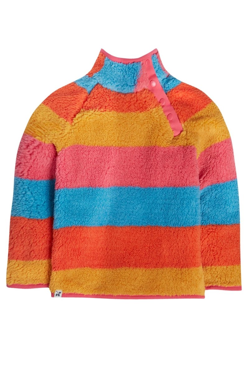 Coral Reversible Snuggle Fleece - RUTHERFORD & Co
