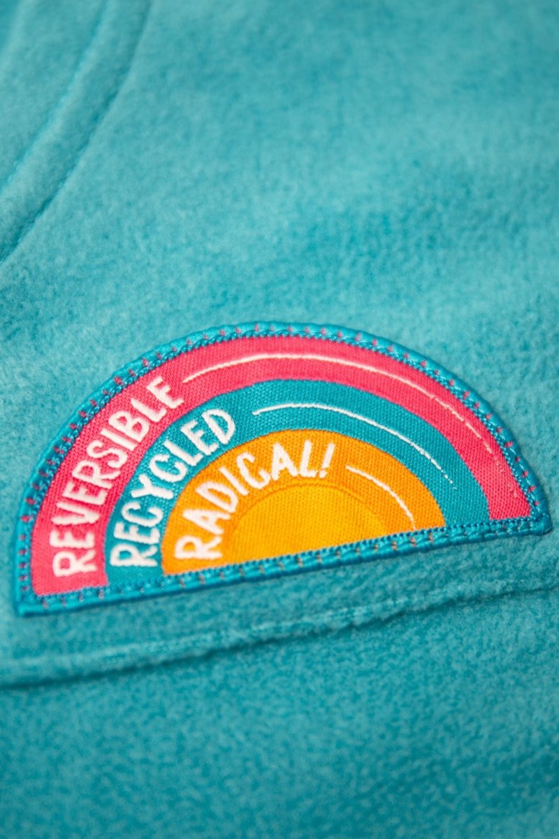Coral Reversible Snuggle Fleece - RUTHERFORD & Co