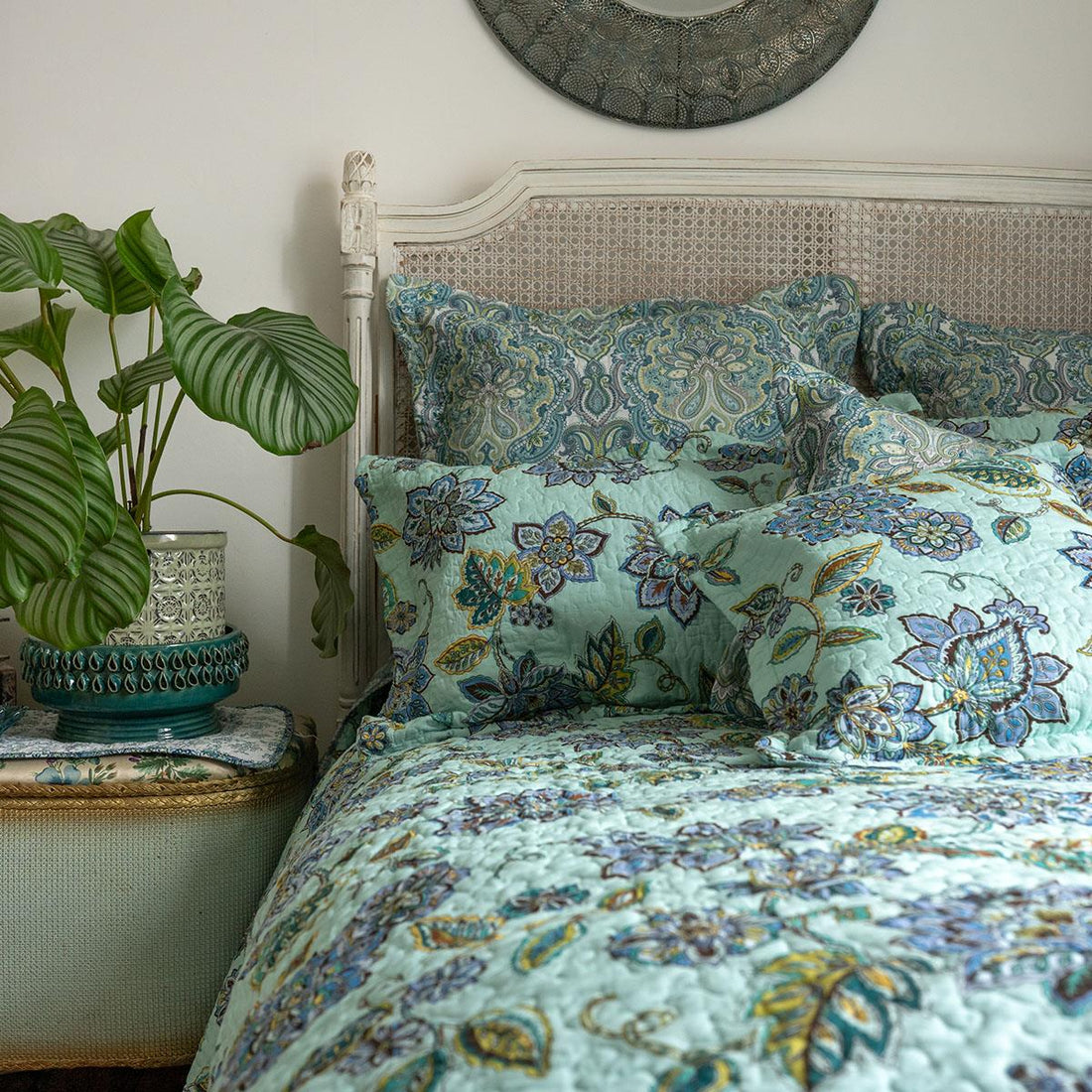 Cordelia Patchwork Bedspread - RUTHERFORD & Co