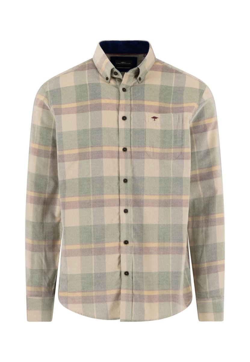 Corduroy Check, Button Down Shirt - RUTHERFORD & Co