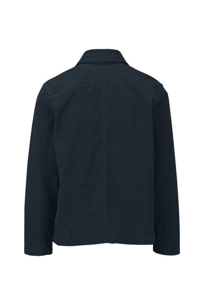 Corduroy Jacket - Navy - RUTHERFORD & Co