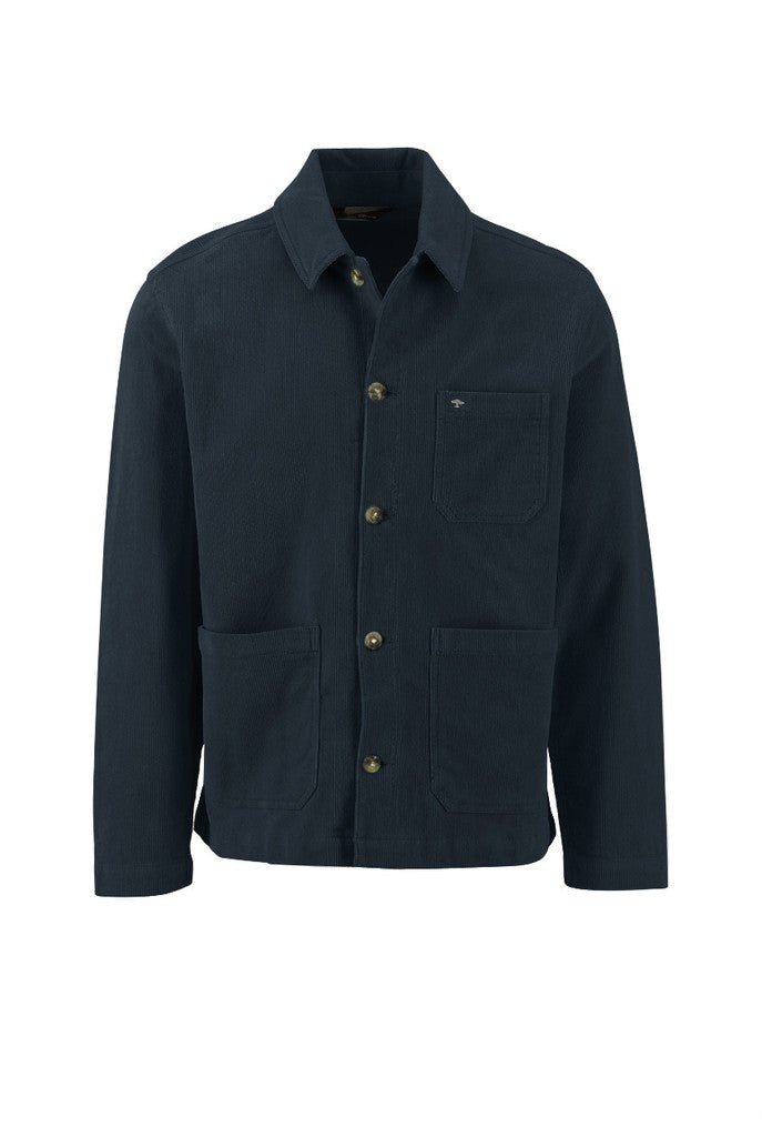 Corduroy Jacket - Navy - RUTHERFORD & Co