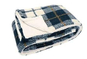 Cosy Check Throw - RUTHERFORD & Co