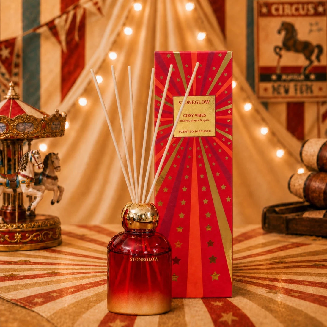 Cosy Vibes Reed Diffuser 120ml - RUTHERFORD & Co