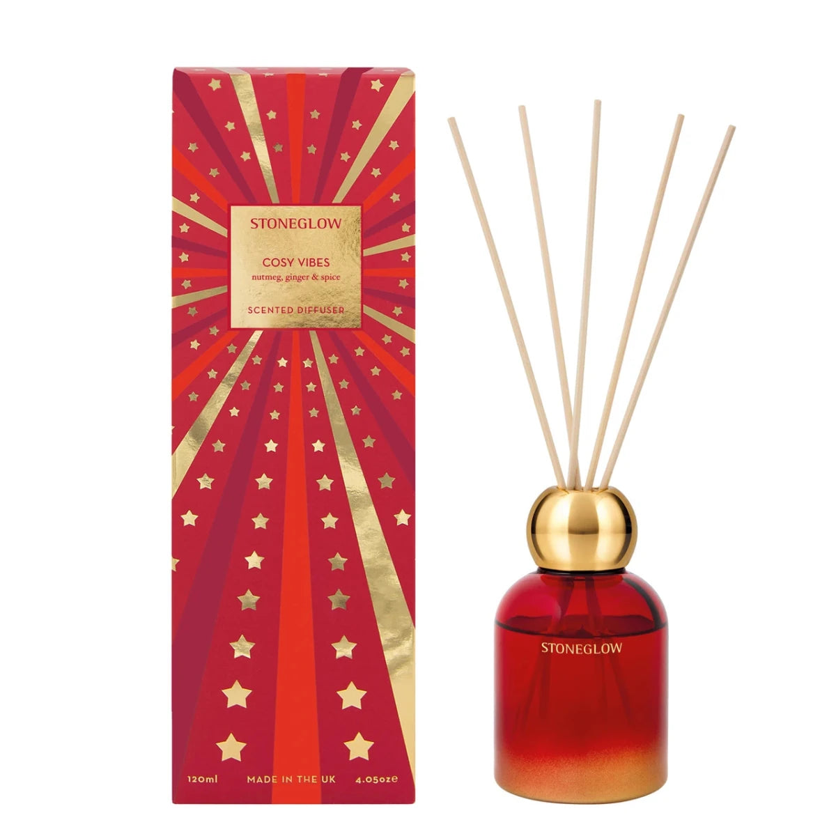 Cosy Vibes Reed Diffuser 120ml - RUTHERFORD & Co