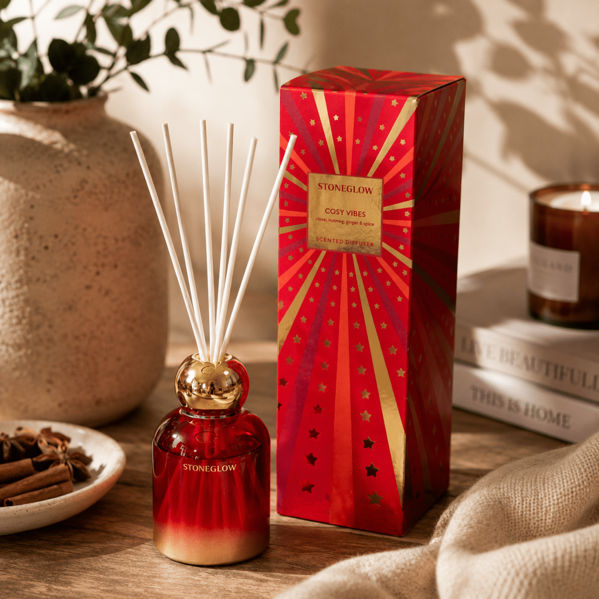 Cosy Vibes Reed Diffuser 120ml - RUTHERFORD & Co
