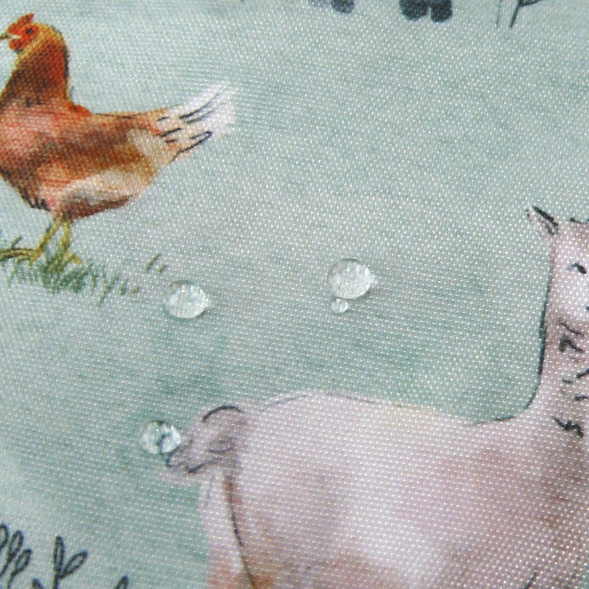 Cottage Animals Sage - RUTHERFORD & Co