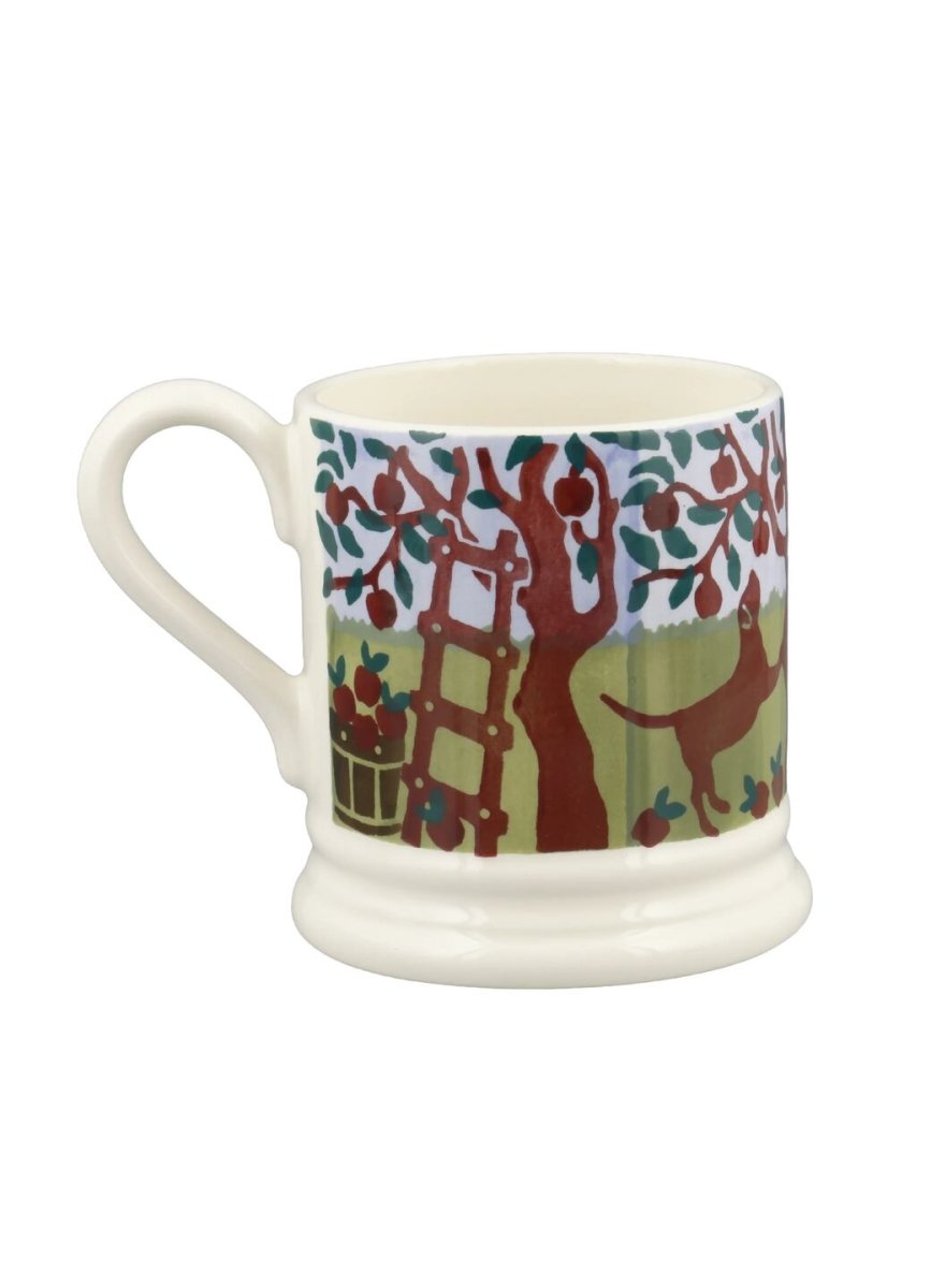 Country Icons Apple Orchard 1/2 Pint Mug - RUTHERFORD & Co