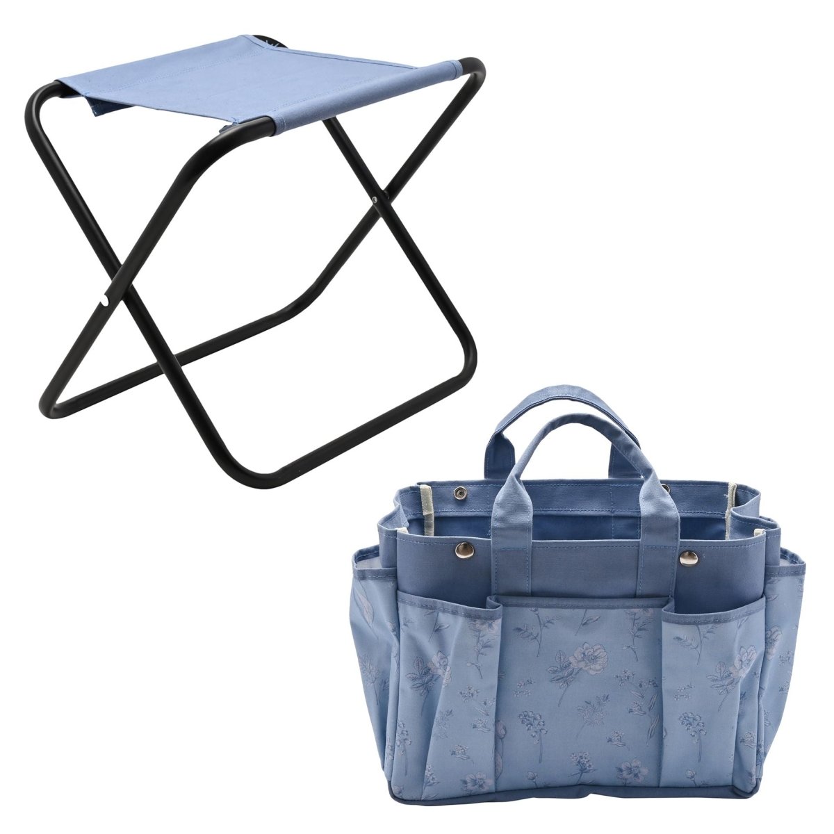 Country Living Foldable Gardening Stool & Storage Bag - RUTHERFORD & Co
