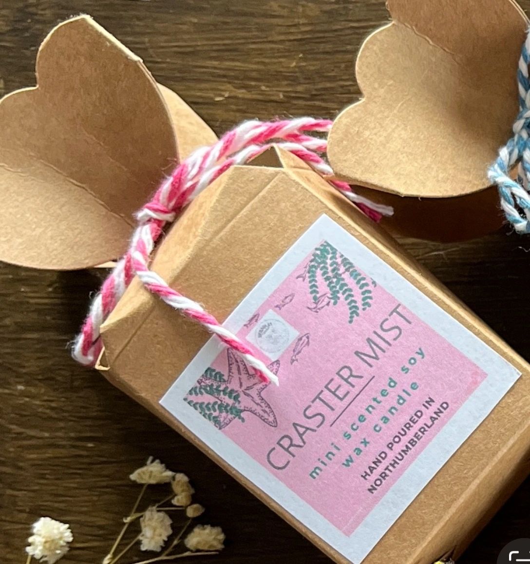 Craster Mist Mini Candle in Gift Box - RUTHERFORD & Co