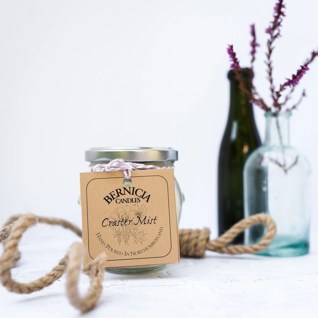 Craster Mist Small Jar Candle - RUTHERFORD & Co