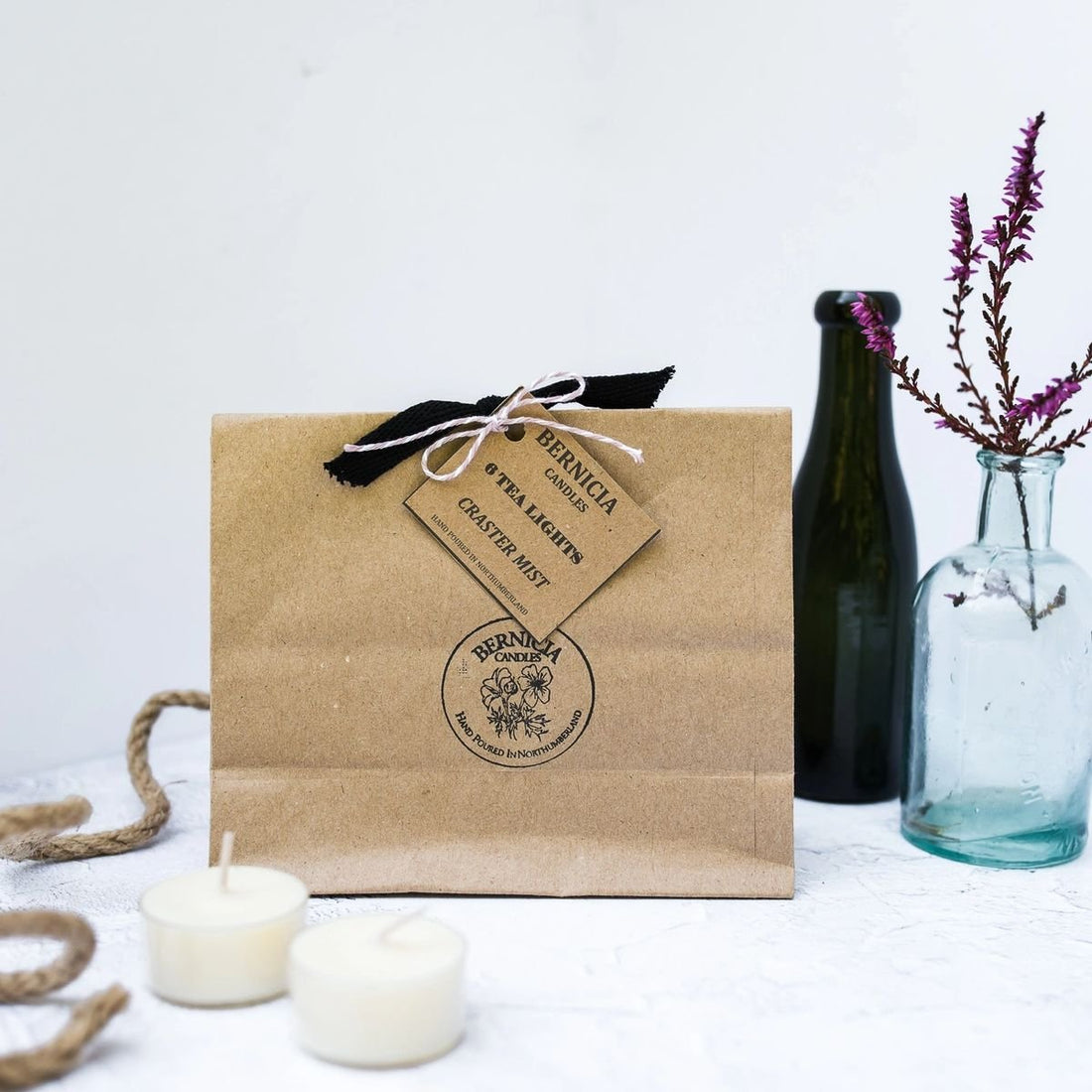 Craster Mist Tealight Candles - RUTHERFORD & Co
