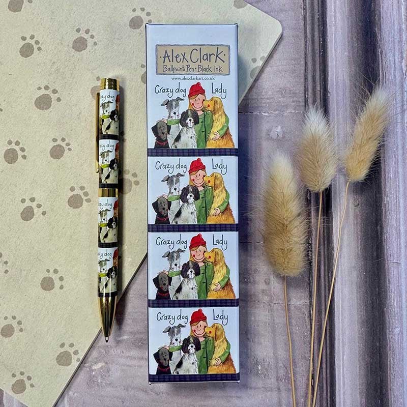 Crazy Dog Lady Ballpoint Pen - RUTHERFORD & Co