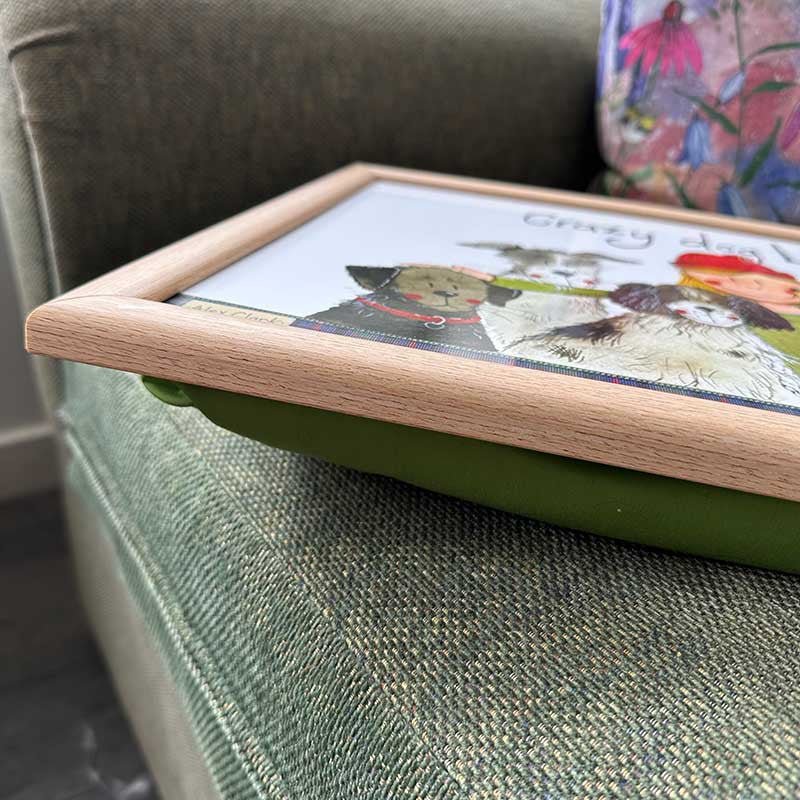 Crazy Dog Lady Lap Tray - RUTHERFORD & Co