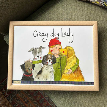 Crazy Dog Lady Lap Tray - RUTHERFORD & Co