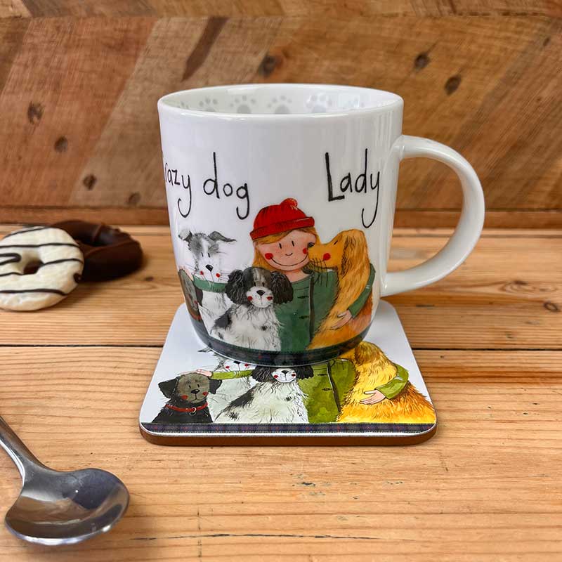 Crazy Dog Lady Mug - RUTHERFORD & Co