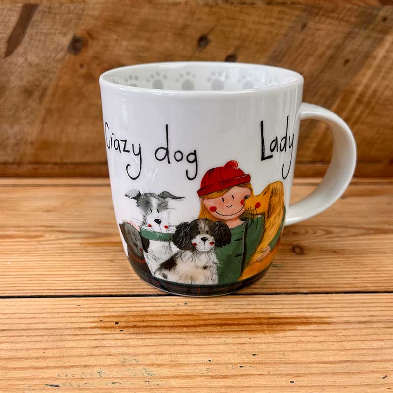 Crazy Dog Lady Mug - RUTHERFORD & Co