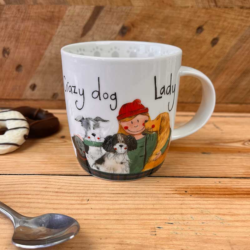 Crazy Dog Lady Mug - RUTHERFORD & Co