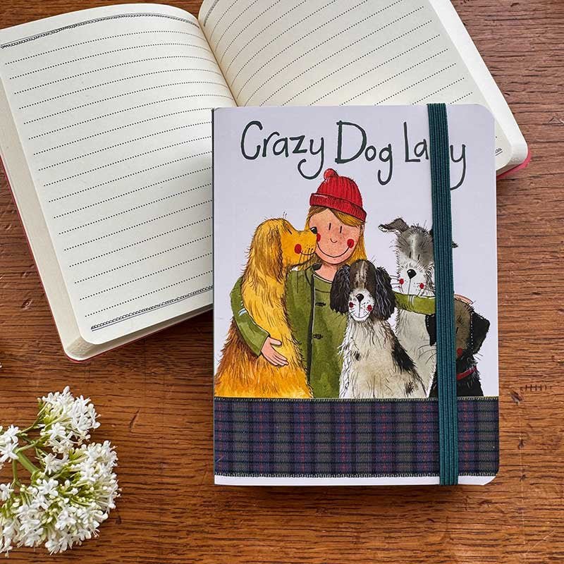 Crazy Dog Lady Small Chunky Notebook - RUTHERFORD & Co