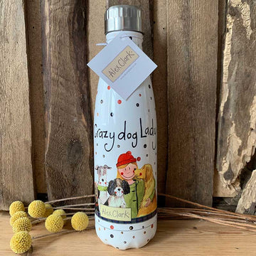 Crazy Dog Lady Water Bottle - RUTHERFORD & Co