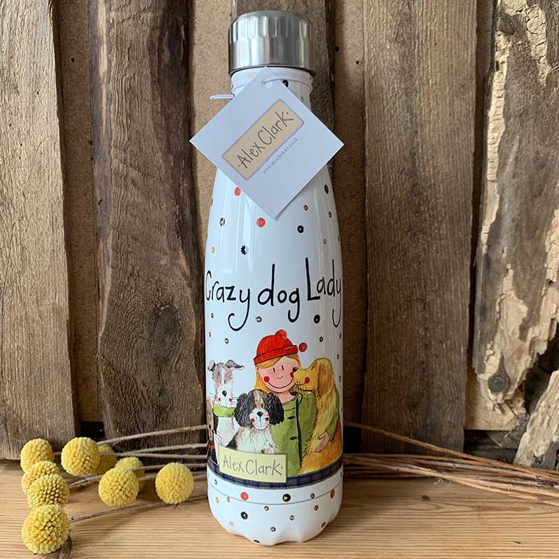 Crazy Dog Lady Water Bottle - RUTHERFORD & Co