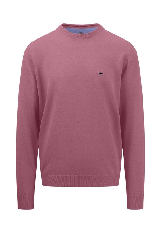 Crew Neck Cotton Knitwear - RUTHERFORD & Co