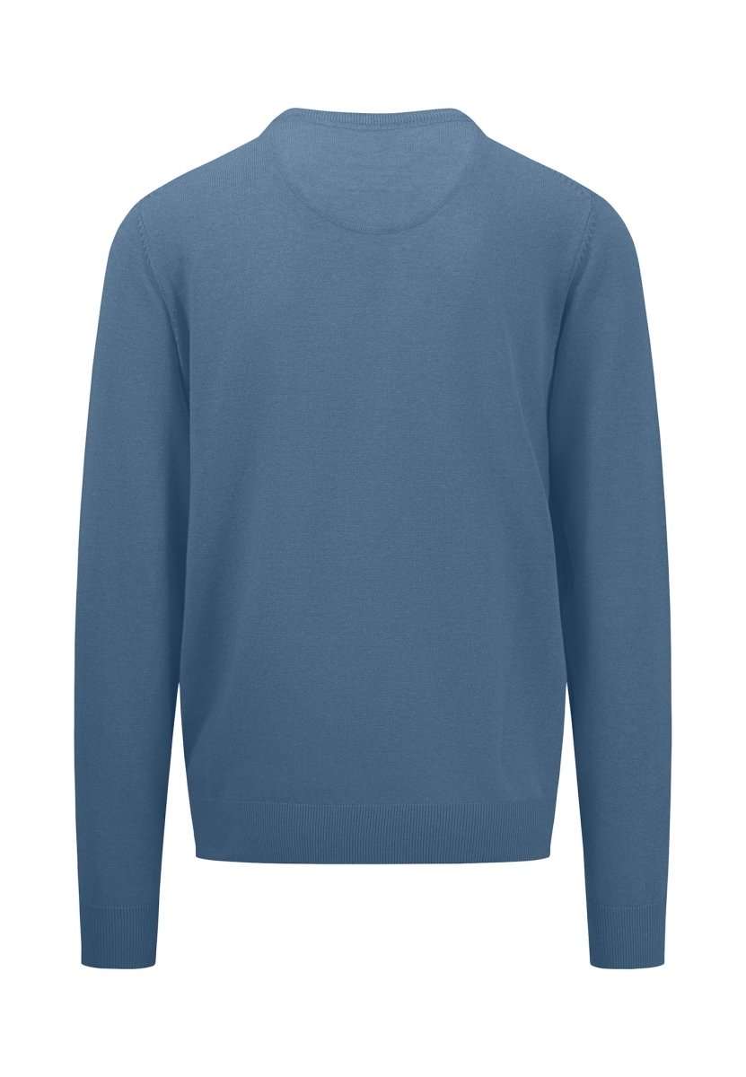 Crew Neck Cotton Knitwear - RUTHERFORD & Co
