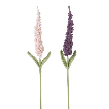 Crochet Lavender Flower Stem - RUTHERFORD & Co