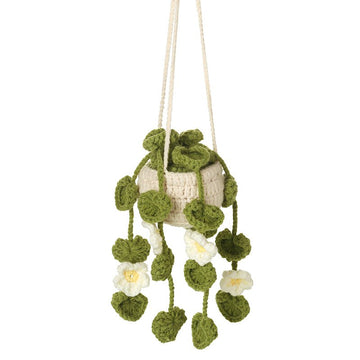 Crochet Plant In Hanging Basket Dec - RUTHERFORD & Co