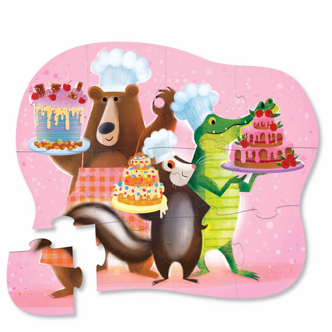 Crocodile Creek 12 Piece Mini Puzzles - Sweet Treats - RUTHERFORD & Co