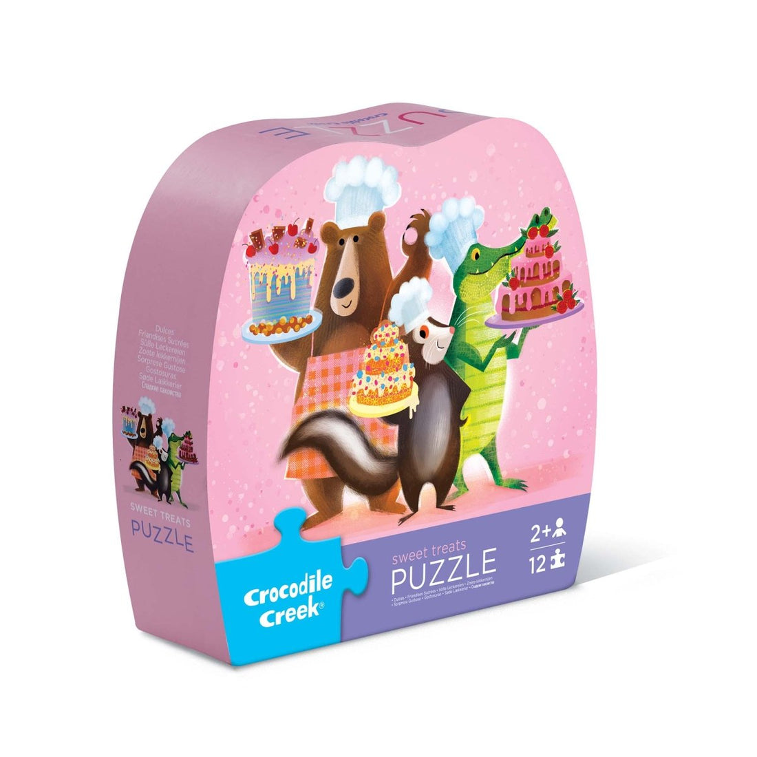 Crocodile Creek 12 Piece Mini Puzzles - Sweet Treats - RUTHERFORD & Co