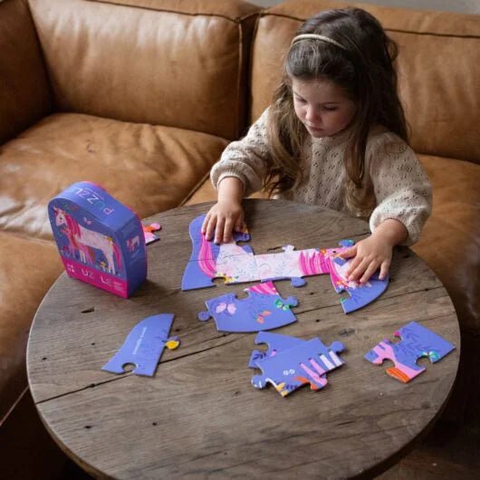 Crocodile Creek 12 Piece Mini Puzzles - Unicorn Magic - RUTHERFORD & Co