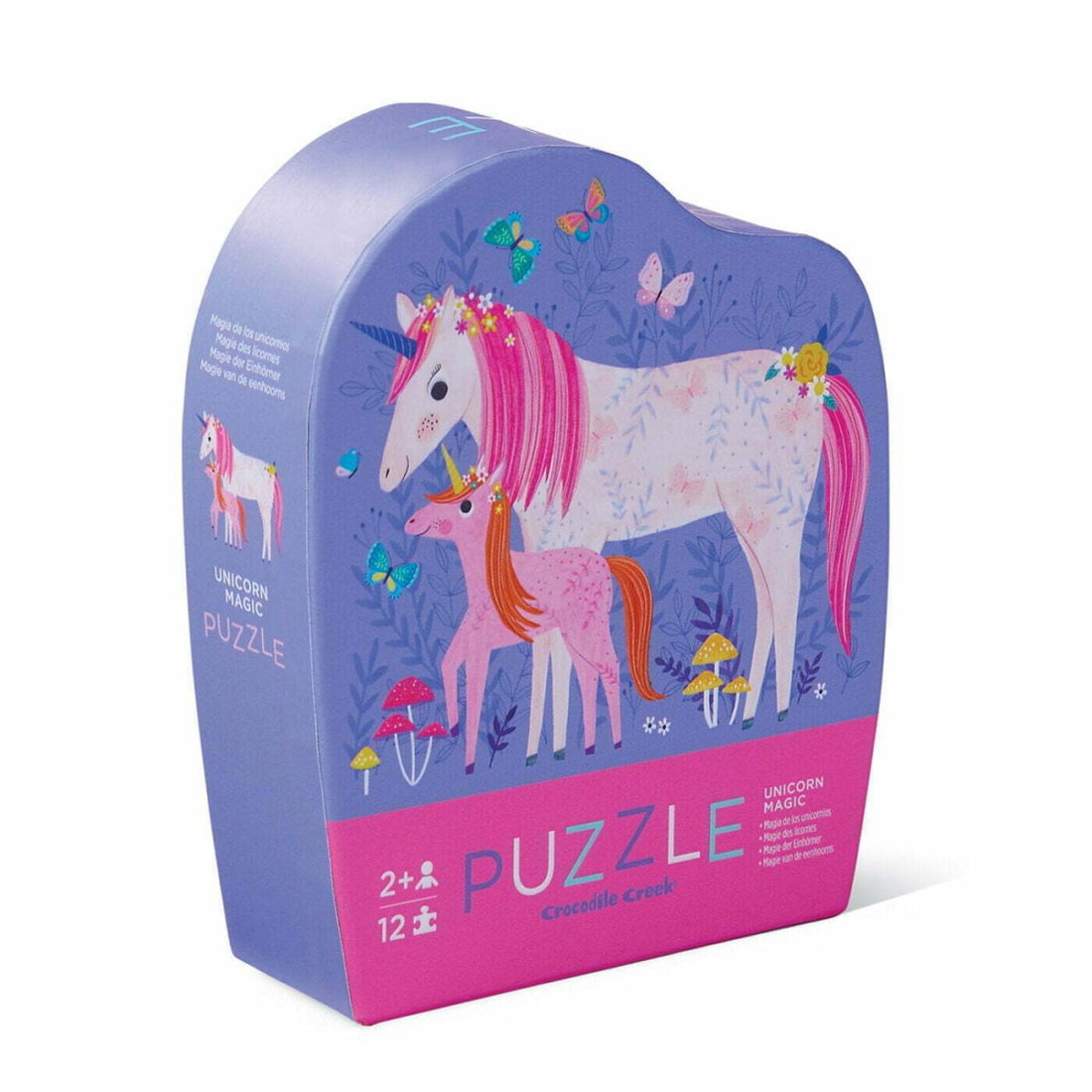 Crocodile Creek 12 Piece Mini Puzzles - Unicorn Magic - RUTHERFORD & Co