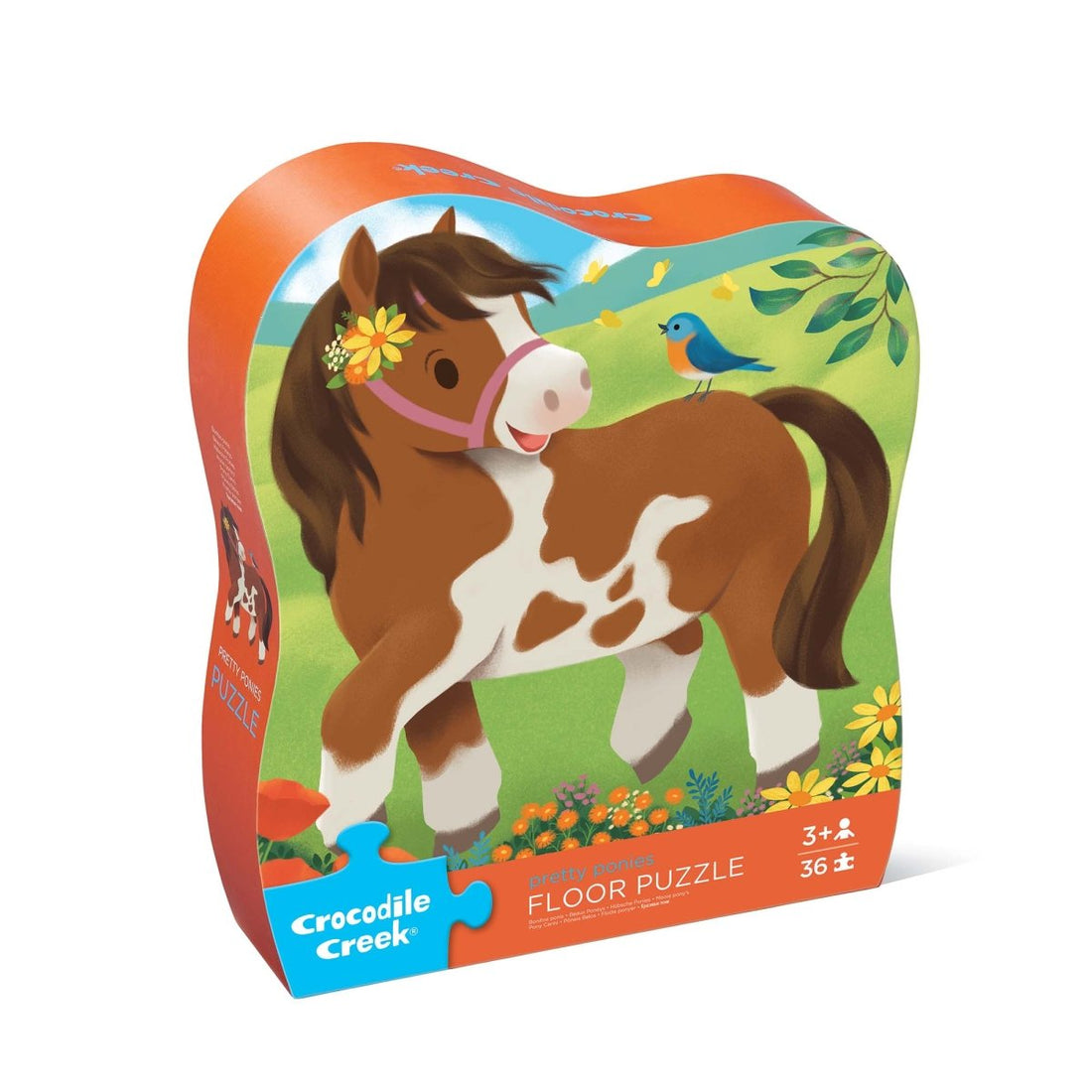 Crocodile Creek 36 Piece Puzzles - Pretty Ponies - RUTHERFORD & Co
