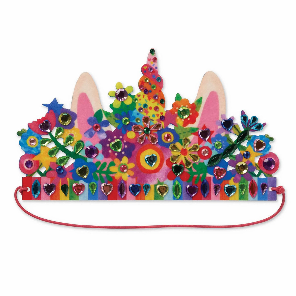 Crocodile Creek Crown Jewel Art - Unicorn Flowers - RUTHERFORD & Co