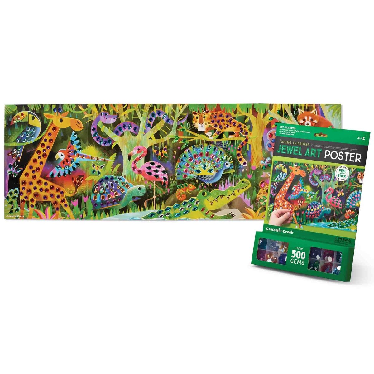 Crocodile Creek Jewel Art Posters - RUTHERFORD & Co