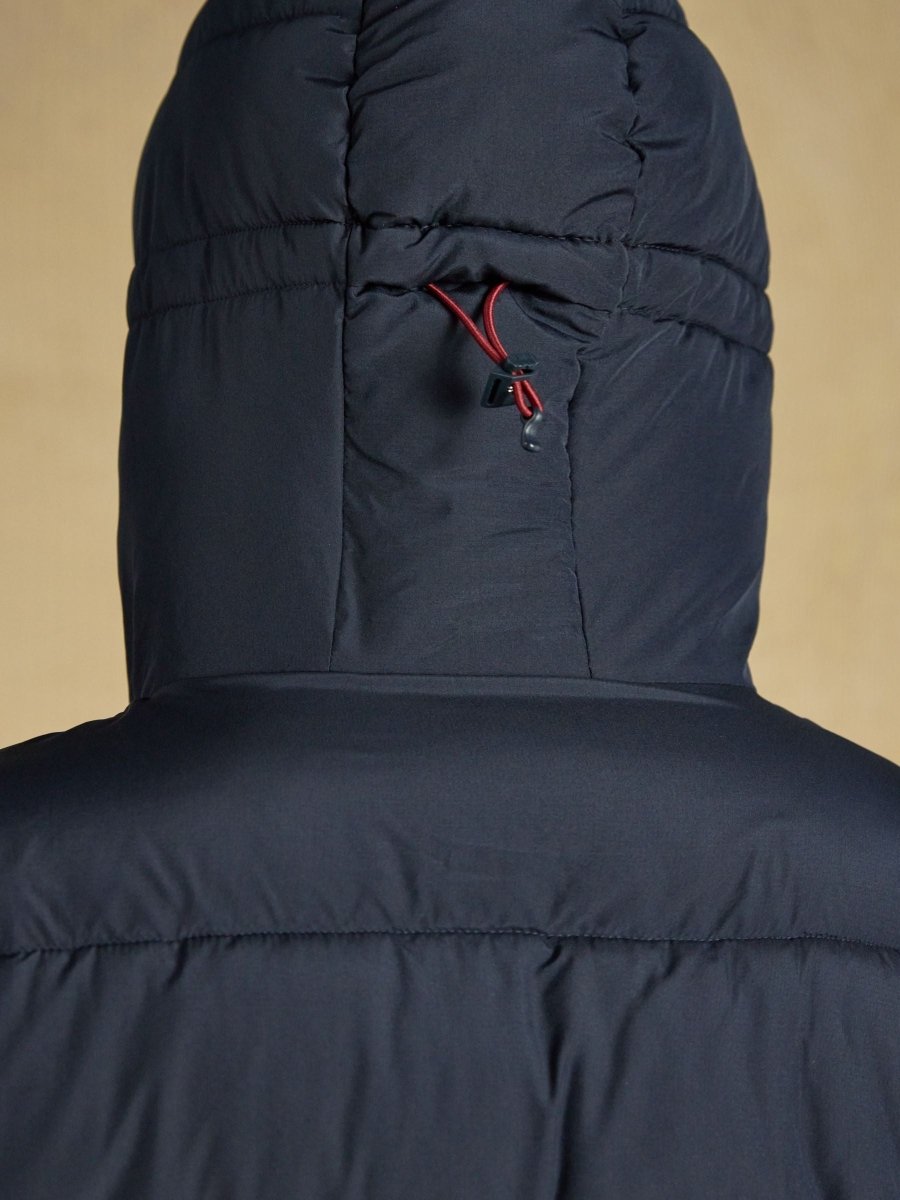 Croft Heavyweight Padded Coat - Navy - RUTHERFORD & Co
