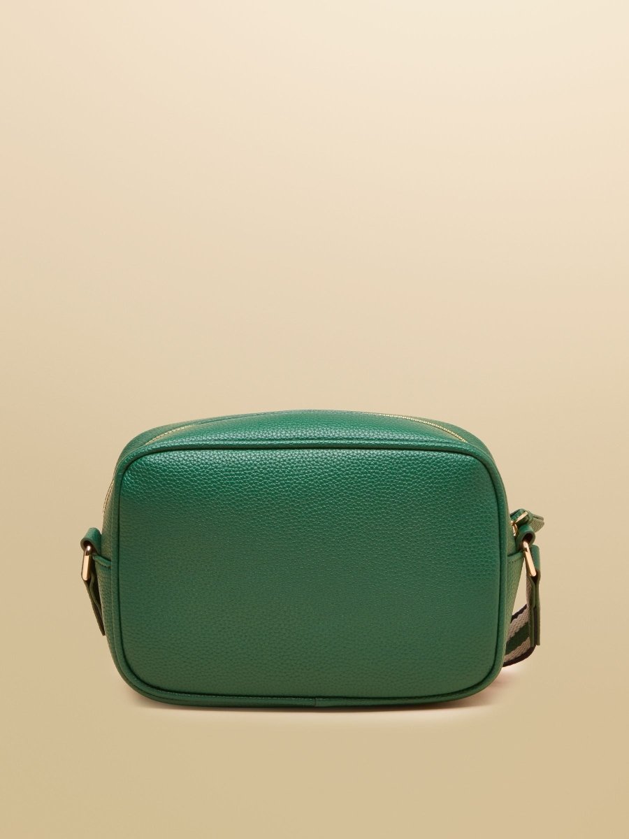 Cross Body Bag with Adjustable Thick Strap - Green - RUTHERFORD & Co