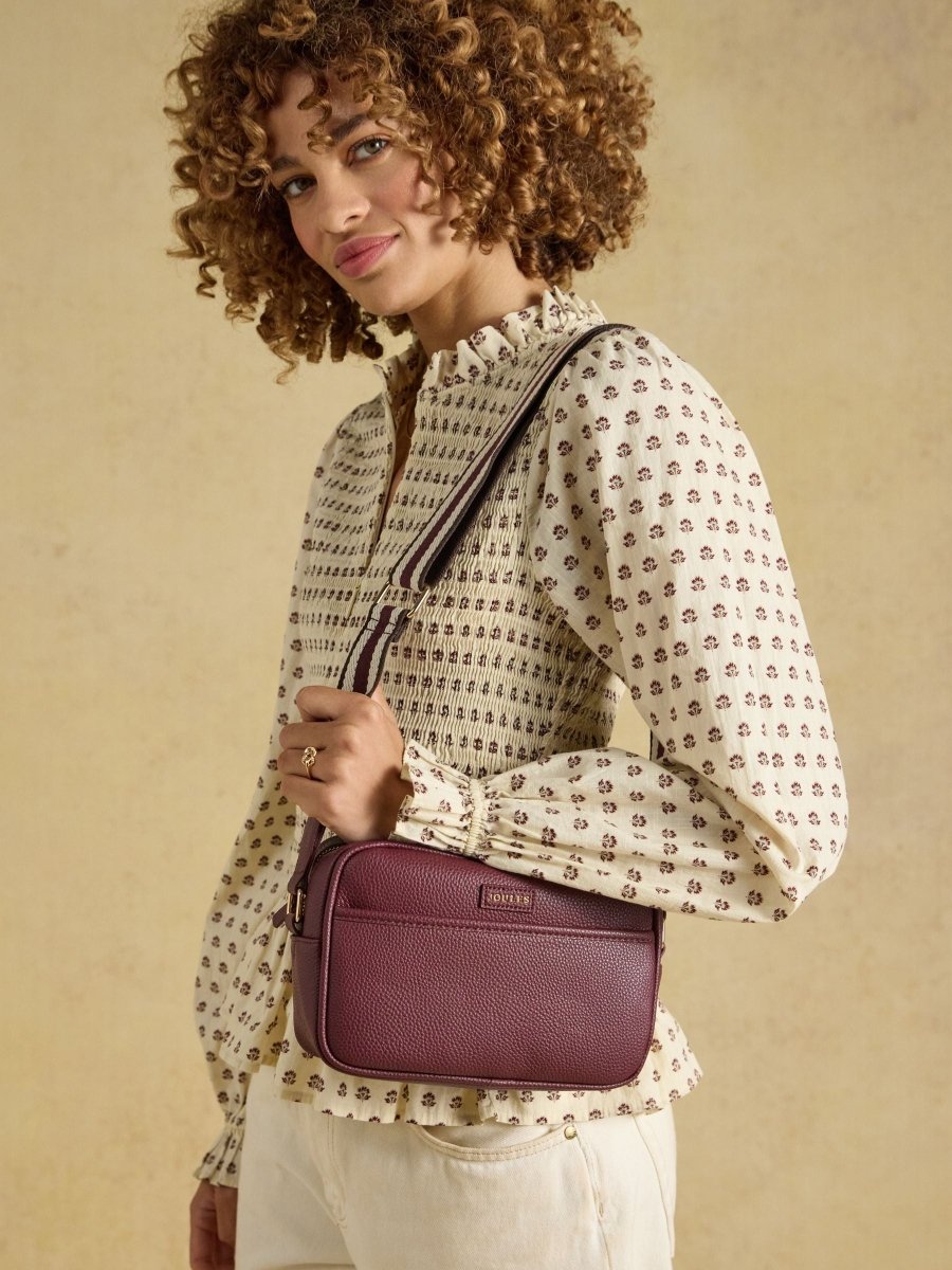 Cross Body Bag with Adjustable Thick Strap - Port - RUTHERFORD & Co