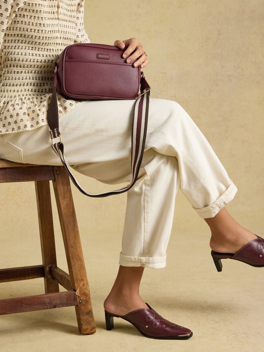 Cross Body Bag with Adjustable Thick Strap - Port - RUTHERFORD & Co