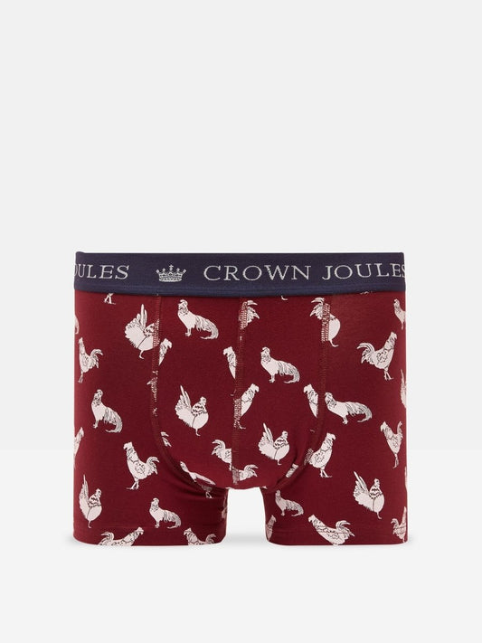 Crown Joules Navy/Red Pack of Two Cotton Briefs - RUTHERFORD & Co
