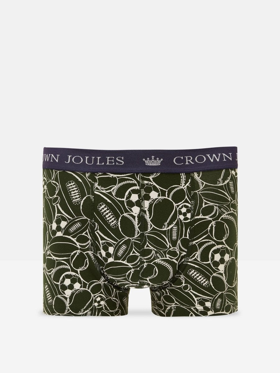 Crown Joules Navy/Red Pack of Two Cotton Briefs - RUTHERFORD & Co