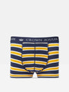 Crown Joules Navy/Yellow Pack of Two Cotton Boxers - RUTHERFORD & Co