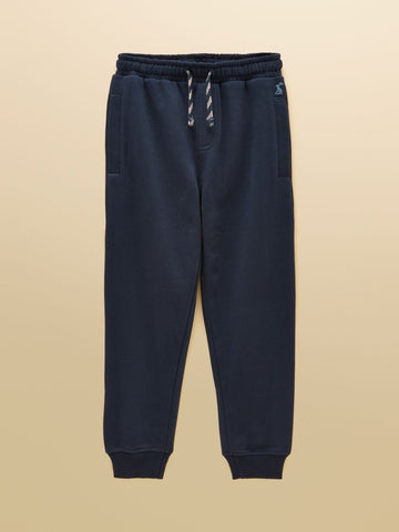 Cuffed Jogger - Navy - RUTHERFORD & Co