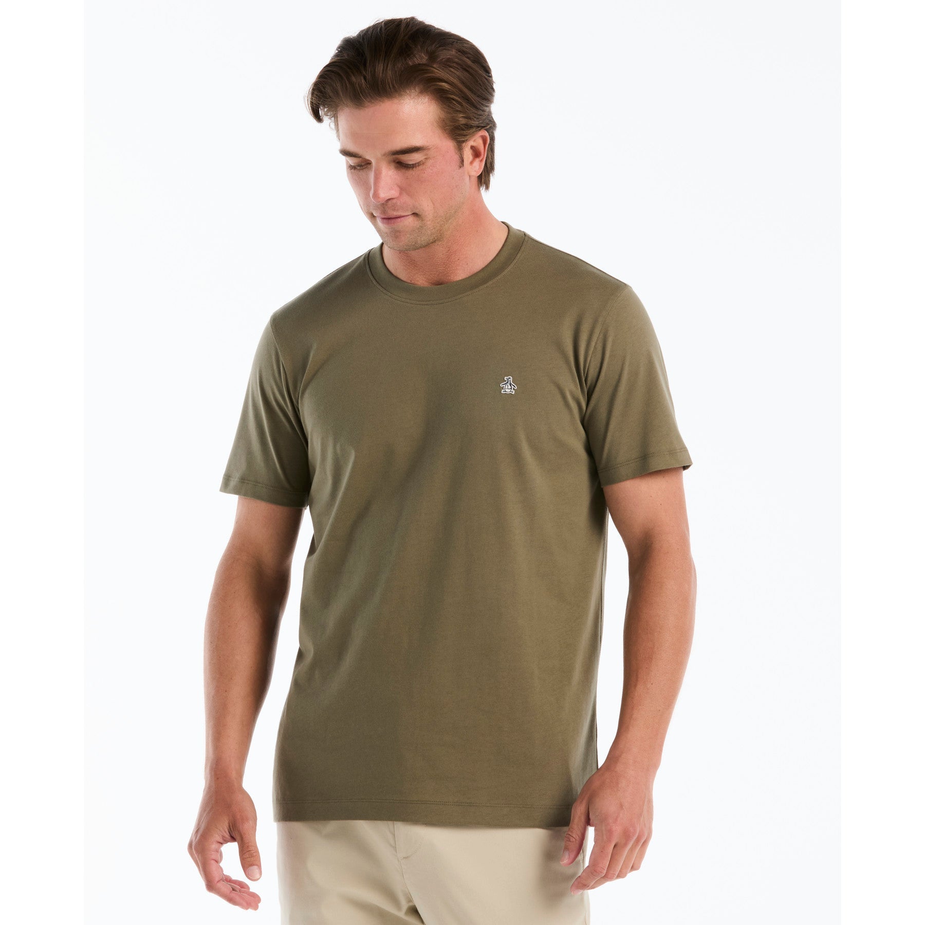 Sticker Pete Logo T-Shirt In Dusty Olive