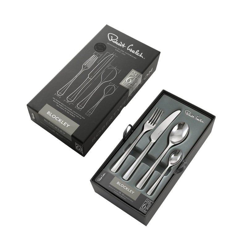 Cutlery Set 30 Piece for 6 People - 6 Free Steak Knives - RUTHERFORD & Co