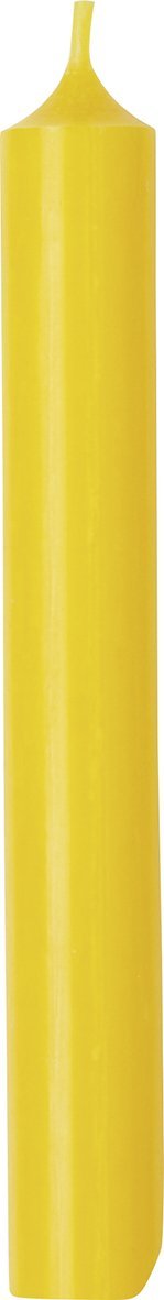 Cylinder Candle Dark Yellow 2.2x18 - RUTHERFORD & Co